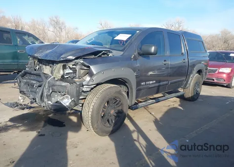 2012 Nissan Titan Pro-4X из США, поврежденный, VIN 1N6BA0ECXCN319211